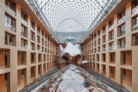 Banking, from the palm of your hand. DZ Bank Berlin Frank Gehry Architects