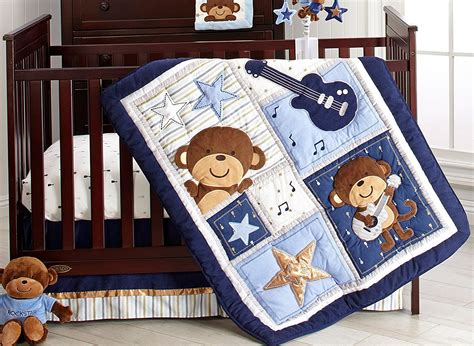 I sure do, and you'll even find a much bigger collection. Monkey Collection Crib Set 4 Piece Baby Boy Nursery ...