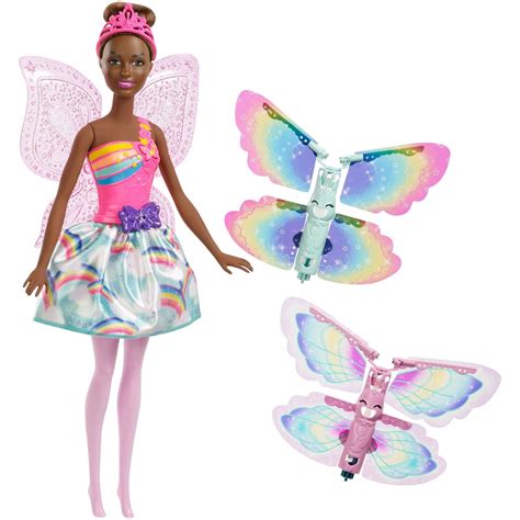 Barbie Dreamtopia Flying Wings Fairy Doll With Extra Pair Of Wings