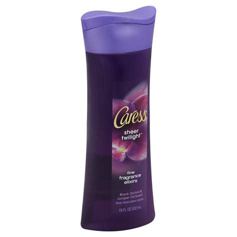 Caress Body Wash Twilight Black Orchid And Juniper Oil Scent Sheer 18