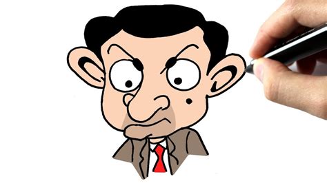 How To Draw Mr Bean And Teddy Cartoon Learn Drawing For Kids Youtube
