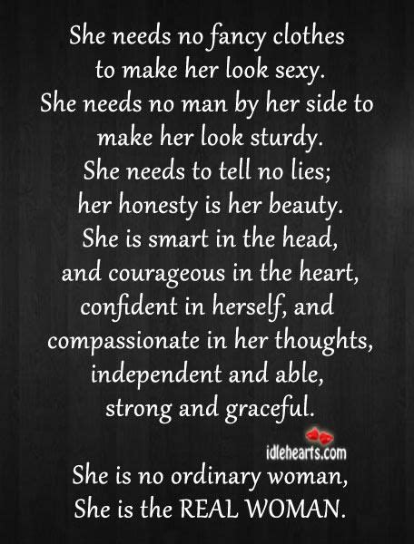 She Is The Real Woman Quotes Inspirational Quotes New Quotes