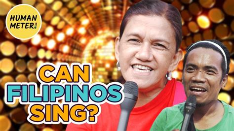 can filipinos sing 🎙️🙌🎤 part 2 philippines street karaoke humanmeter youtube