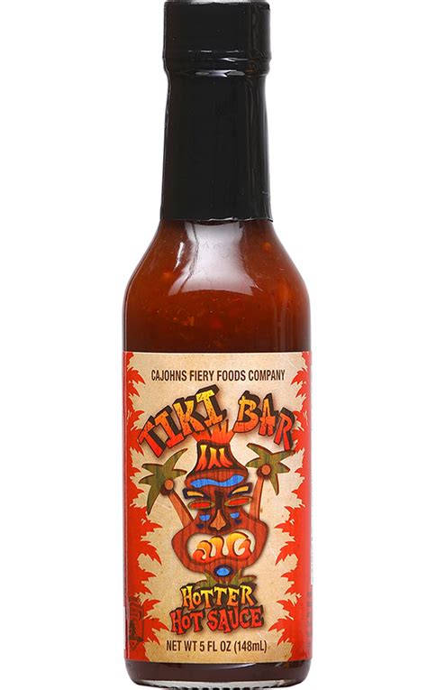 Tiki Bar Hotter Hot Sauce
