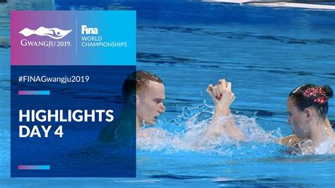 Highlights Day 4 Fina World Championships 2019 Gwangju Youtube