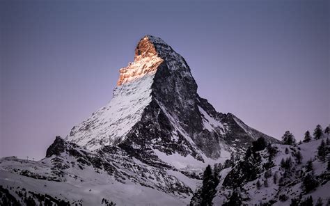 Download Wallpaper 2560x1600 Mountain Peak Snowy Zermatt
