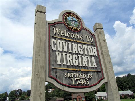 Geographically Yours Welcome Covington Virginia
