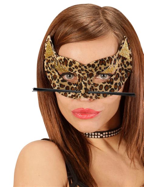 maschera leopardo donna maschere e vestiti di carnevale online vegaoo