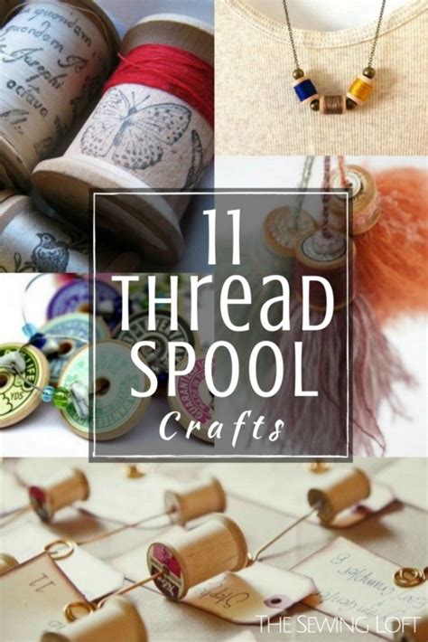 Vintage Thread Spools Diy Project Spool Crafts Thread Spools Wooden