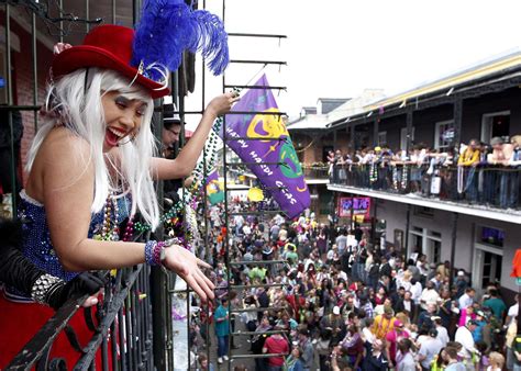 Mardi Gras Revelry Parades Take Over New Orleans State