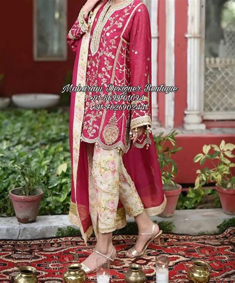 Heavy Punjabi Wedding Suit Maharani Designer Boutique