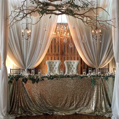 Then hang it up at your reception and have your photographer or friends capture happy moments that you can add to your guest book. Pin by Tanya Valdez on Canopy Decor | Wedding reception backdrop, Rustic wedding backdrop ...