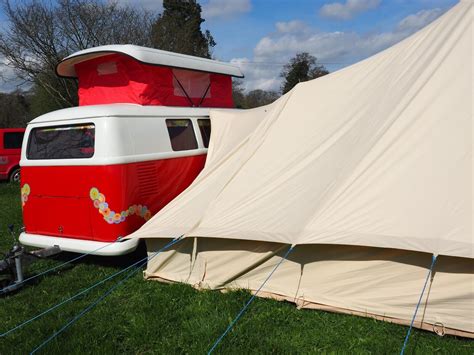 Vw T2 Campervan Dubpod Drive Away Canvas Awning By Bell Tent Boutique