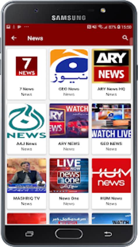 Android用のpak Live Tv Live Tv News Ptv Sports Geo Super Apk 100を