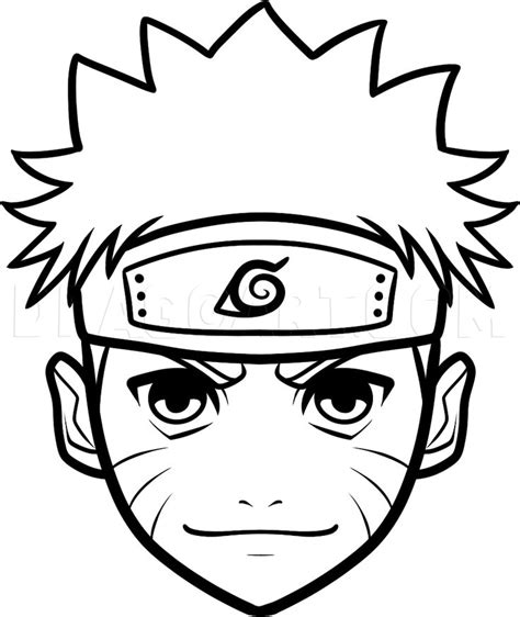 How To Draw Naruto Easy By Dawn Naruto E Sasuke