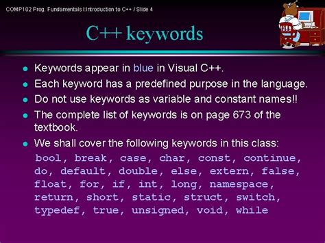 C Keywords List Dev C Reserved Words Everafrica It Would Be Way