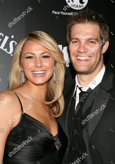 Stacy Keibler Boyfriend Geoff Stults Editorial Stock Photo Stock