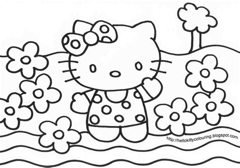 Hello Kitty Coloring Pages Pdf - Coloring Home