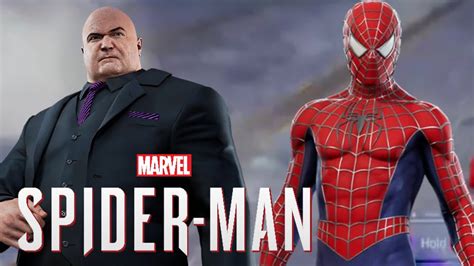 Marvels Spider Man Ps4 Kingpin Boss Fight With Rami Suit Youtube