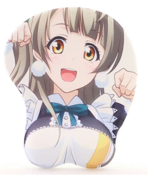 P 360 Kotori 3d Manga Breasts Ergonomic Mousepad Wrist Rest Silicone Ebay