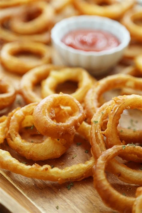Foolproof Crispy Onion Rings The Comfort Of Cooking