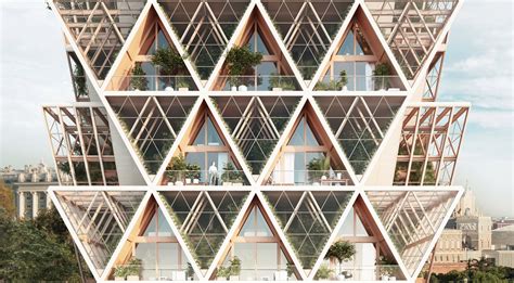 Precht Designs Timber Skyscrapers With Modular Homes And Vertical
