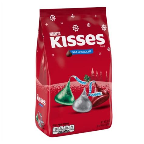 Hersheys Kisses Milk Chocolate Holiday Candy 36 Oz Metro Market