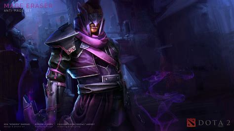 Please choose one of the options below: Dota 2 Anti-Mage Set: Mage Eraser by kendmd on DeviantArt