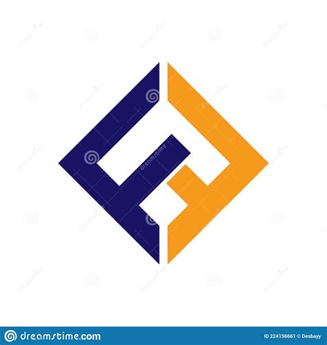 Ff Initial Letter Logo Vector Element Initial Logo Template Stock