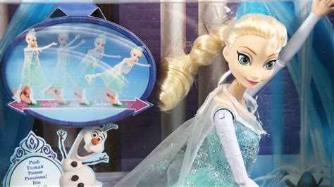 Ice Skating Elsa Magiczna Łyżwiarka Elsa Frozen Kraina Lodu