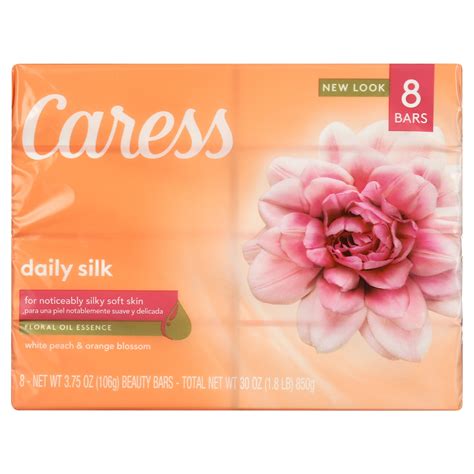 Buy Caress Bar Soap Daily Silk 8 Bars 30 Oz At Ubuy India