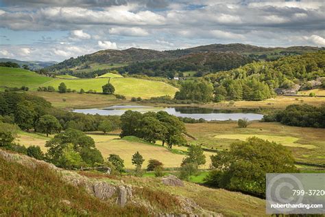 Little Langdale Valley In The Stock Photo