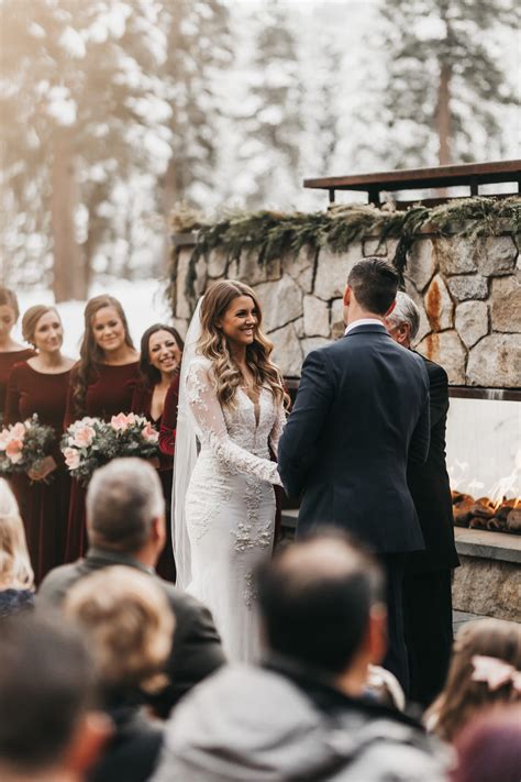 Winter Wedding At Lake Tahoe