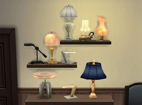 Mod The Sims Table Lamps Anywhere