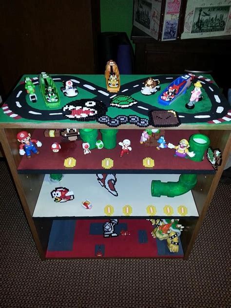 Mario Play Shelf Wife And I Made Our Son For His Bday 91314