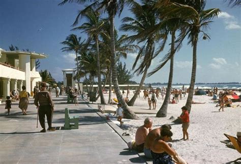 Color Photos Of Floridas Beautiful Beaches From The 1950s