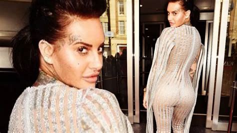 Jemma Lucy Shows Off The Results Of Her Bum Lift By Baring Her Entire Body In A See Through
