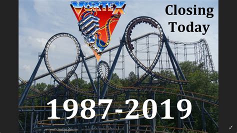 Vortex Closing At Kings Island Today Youtube