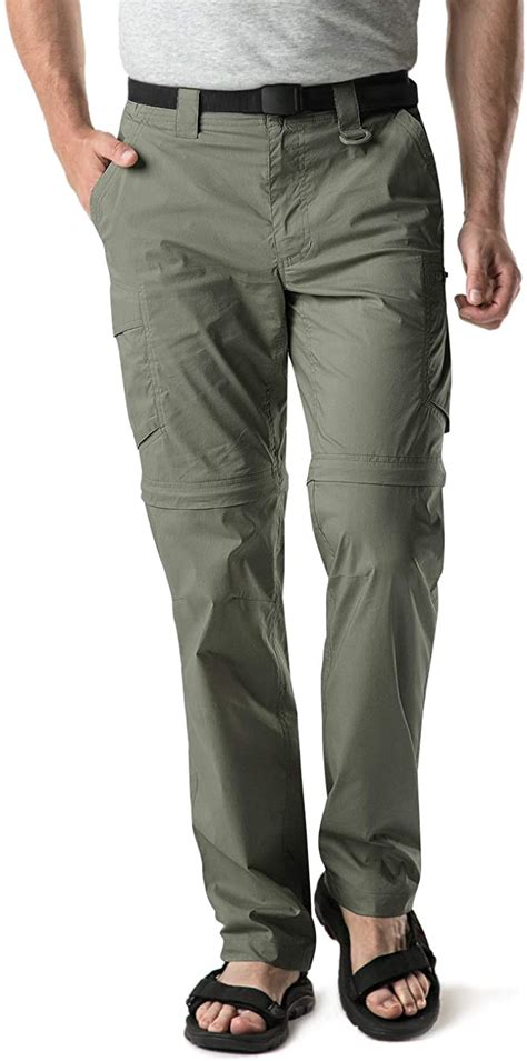 Cqr Mens Convertible Cargo Pants Water Repellent Hiking Pants Zip Off Lightwe Ebay