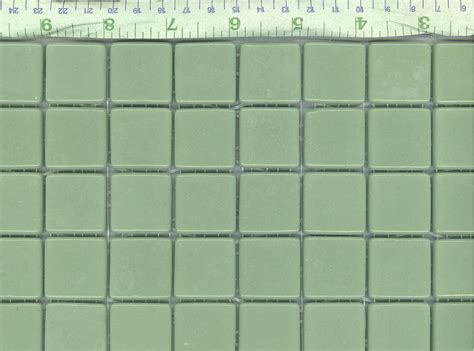 Sage Green Glass Mosaic Tiles Squares 1 Inch 25 Recycled Glass Tiles