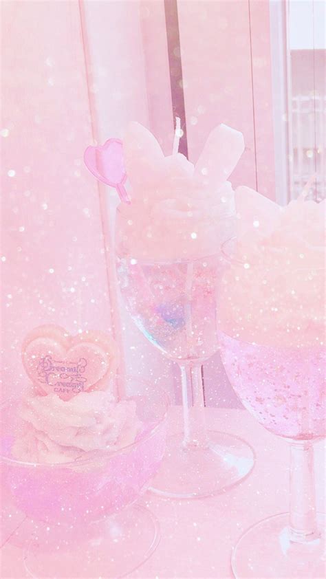 21 Pink Aesthetic Cafe Background 