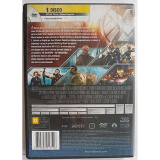 Os Vingadores DVD Shopee Brasil