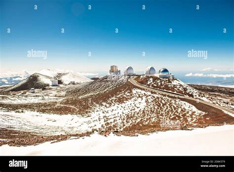 Mauna Kea Hawaii Snow Hi Res Stock Photography And Images Alamy