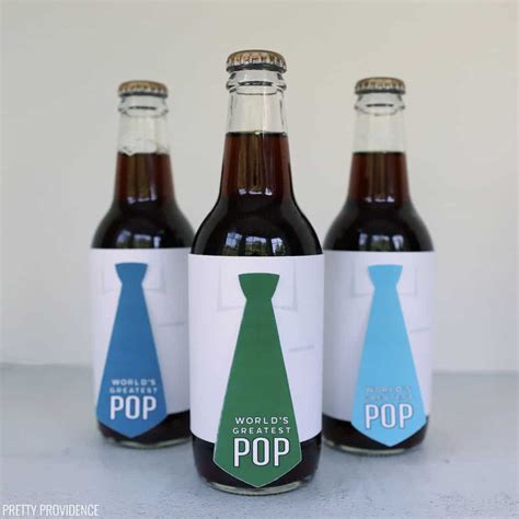 Preschool fathers day gifts pinterest. Soda Pop Father's Day Gift Idea - Pretty Providence