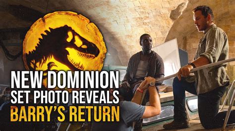 Barry Is Back In New Jurassic World Dominion Set Photo Youtube