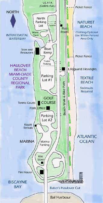 Espectador Refugiados Actividad Haulover Beach Mapa Edred N Penetraci N Distinguir