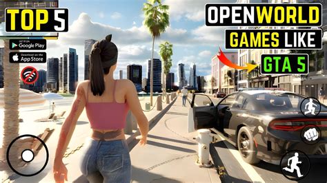 Top 5 New Open World Games Like Gta 5 For Android Gta 5 Like Games