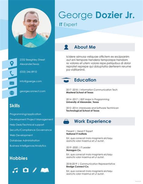 A stellar client server technician resume must focus on your it background. IT Resume Format Template - 7+ Free Word, PDF Format Download! | Free & Premium Templates