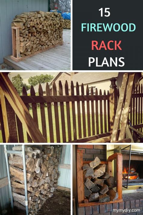 Dumb Simple DIY Firewood Rack Plans List MyMyDIY Inspiring DIY Projects