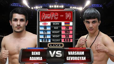 ArmFC Beno Adamia Vs Varsham Gevorgyan HD YouTube